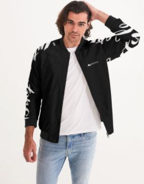 International Bomber Jacket - Black & White
