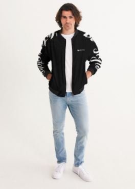 International Bomber Jacket - Black & White