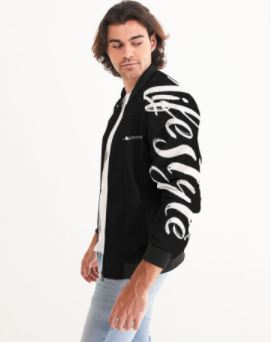 International Bomber Jacket - Black & White
