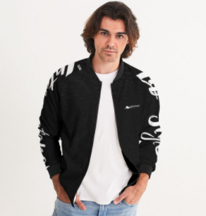 International Bomber Jacket - Black & White