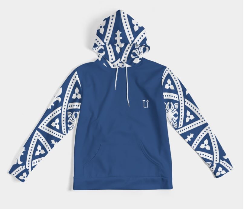 Designer hoodie navy blue