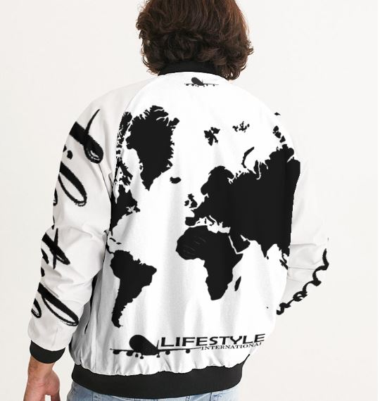 International Bomber Jacket - White