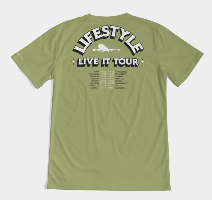 Live it tour back