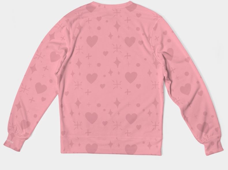 PINK HEART Lifestyle crewneck