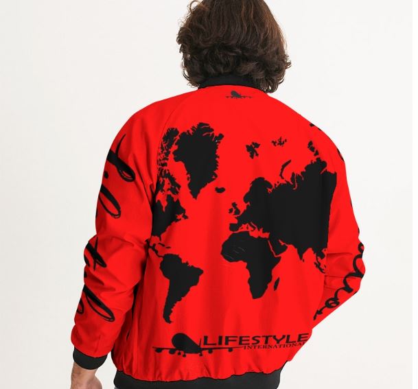 International Bomber Jacket - Red