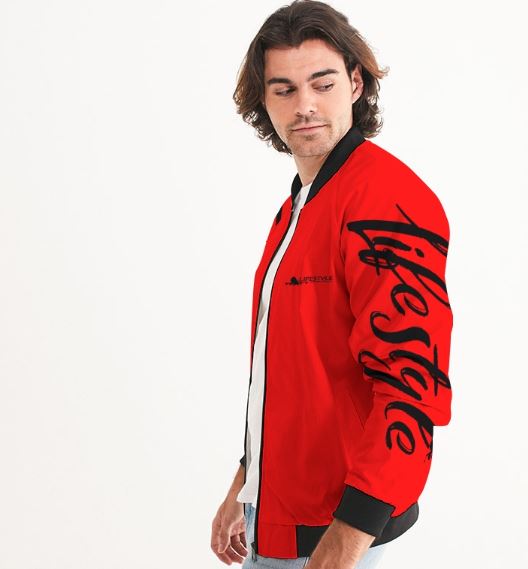 International Bomber Jacket - Red