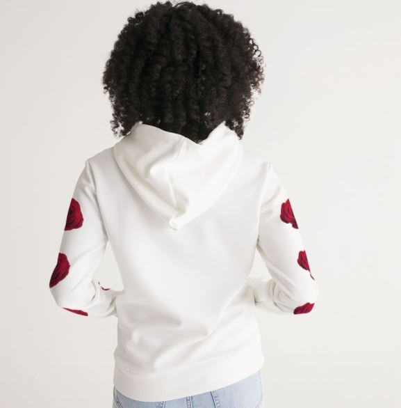 Womens Roses Bouquet Hoodie