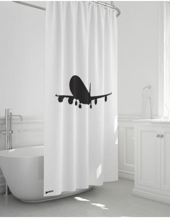 Lavatory Curtain White
