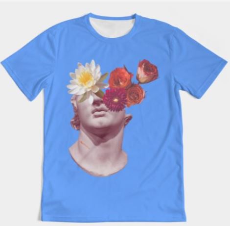 Beautiful Thoughts Tee (Blue)