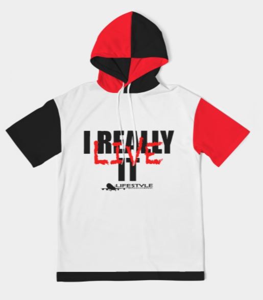 IRL colorway hoodie tee