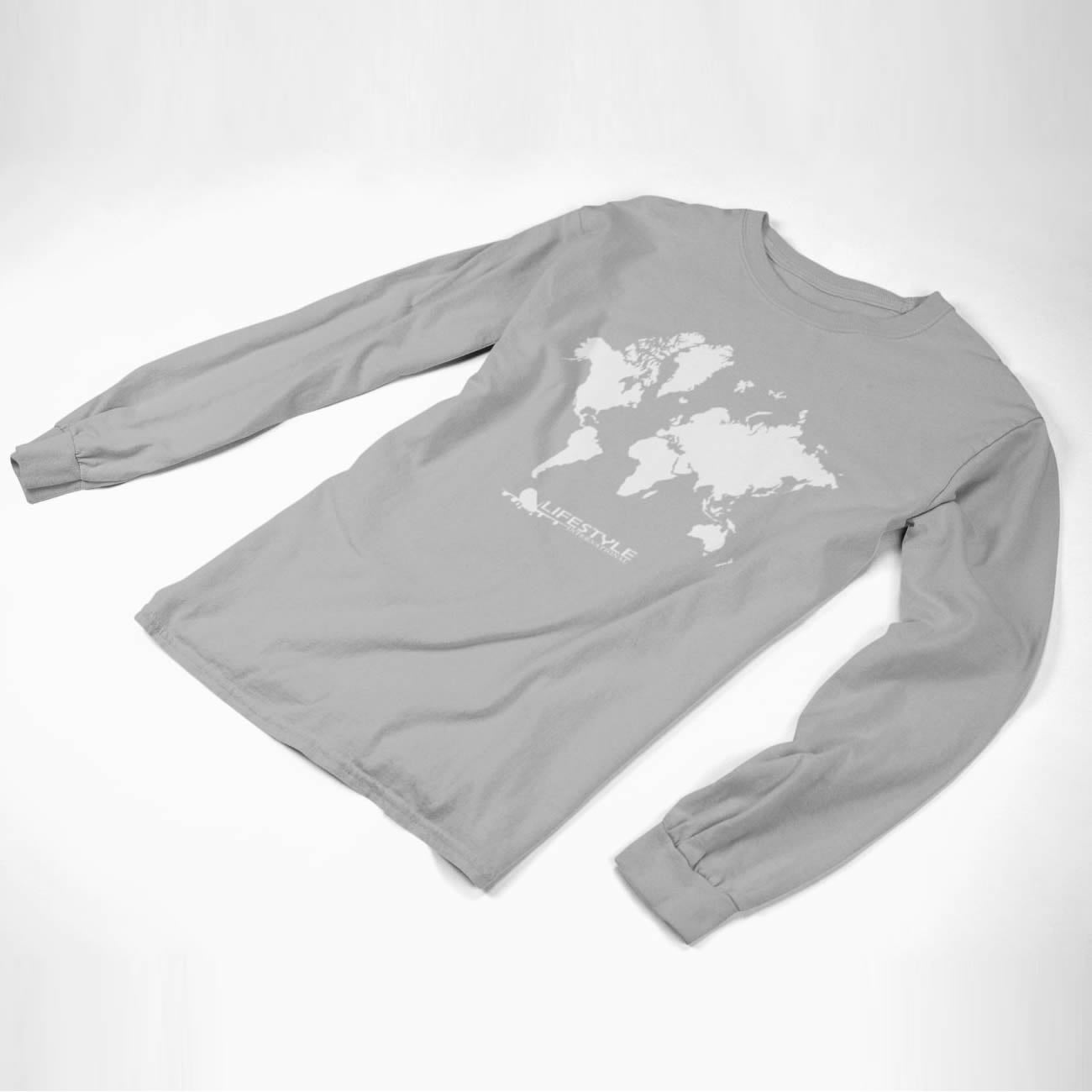 Map Long Sleeve tee