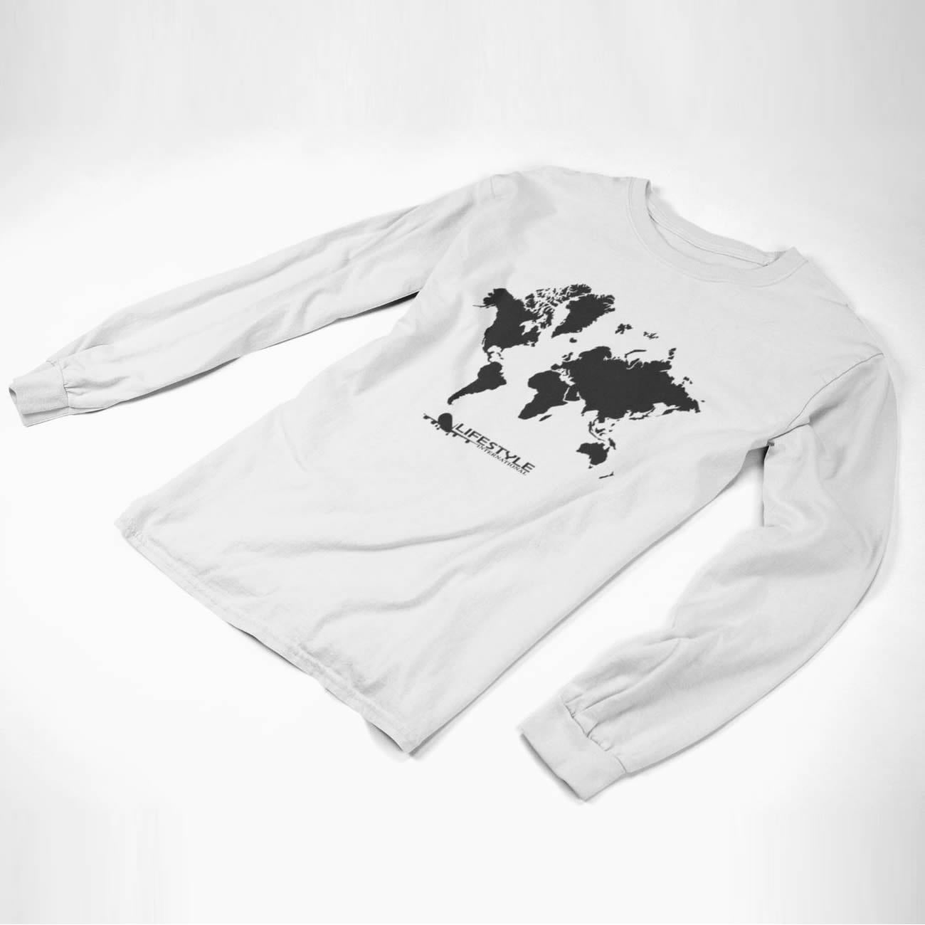 Map Long Sleeve tee