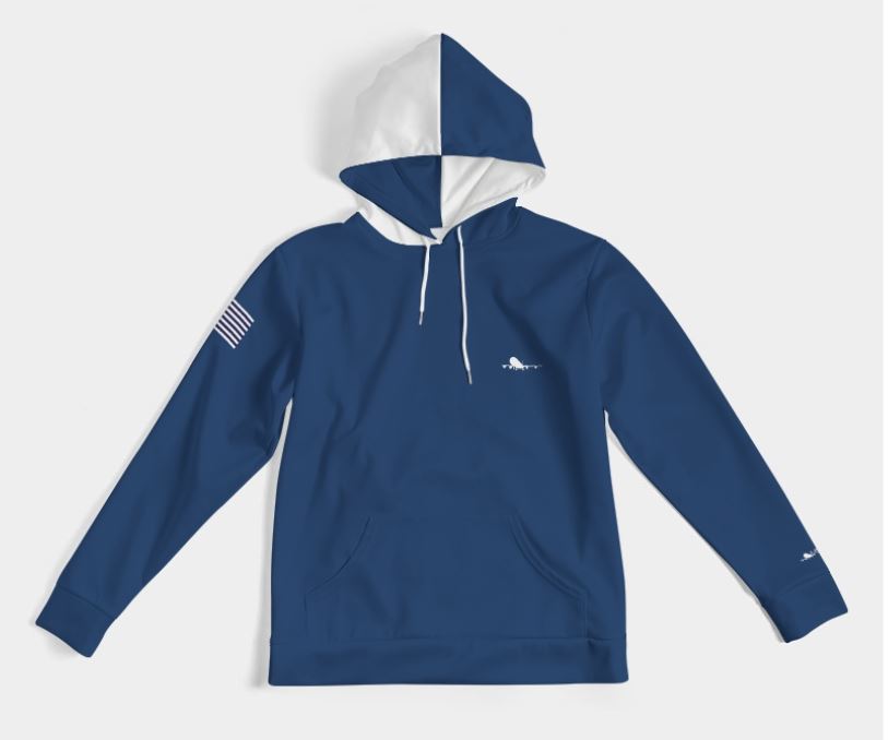 Pilot Hoodie (navy blue)