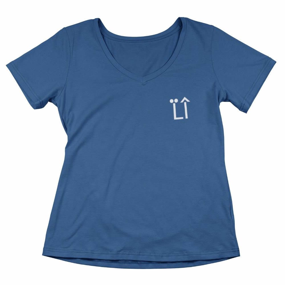 Women’s vneck tee L.I.