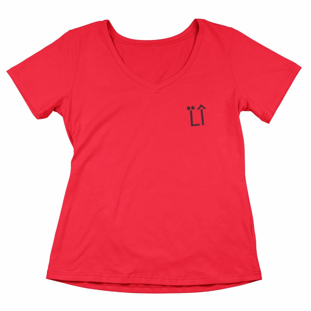 Women’s vneck tee L.I.