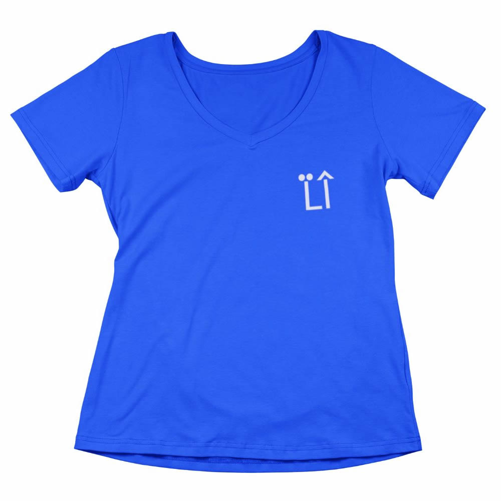 Women’s vneck tee L.I.