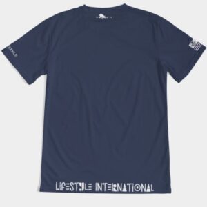 1st class tee navy blue