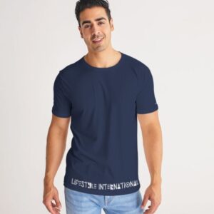 1st class tee navy blue