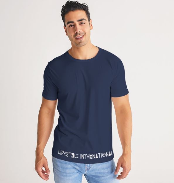 1st class tee navy blue