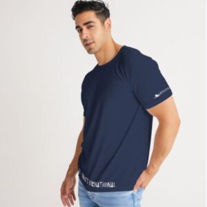 1st class tee navy blue