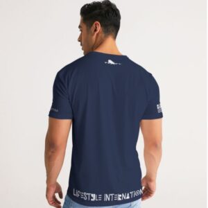 1st class tee navy blue