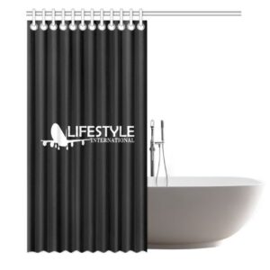 Shower Curtain Black