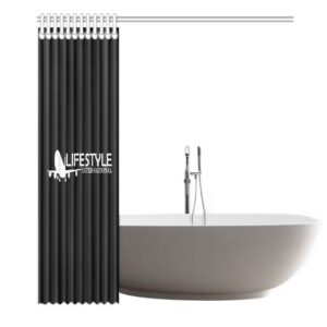 Shower Curtain Black