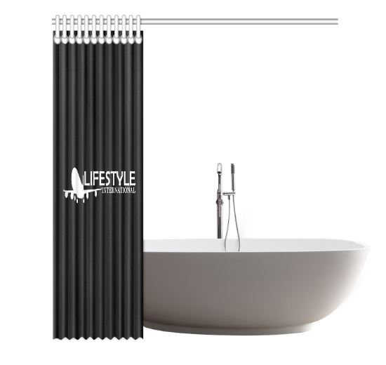 Shower Curtain Black