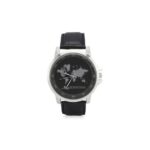 Stainless Steel Map Watch