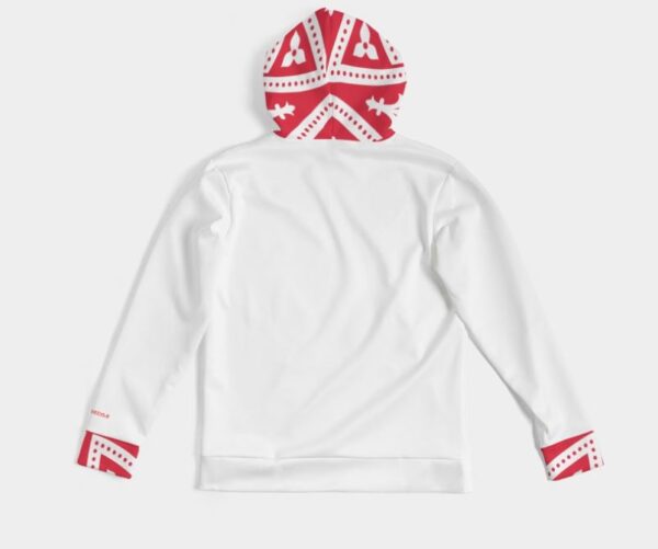 Designer hoodie red back