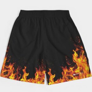 fire shorts black