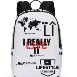 global backpack white