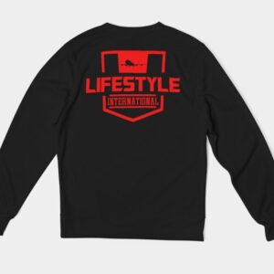 international hustler crewneck back