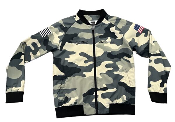 International Camo Bomber Jacket