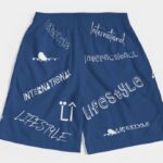 overseas shorts navy